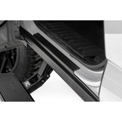 ROUGH COUNTRY Trail Cladding | Rocker Sill Plates | Ford F-150 2WD/4WD (2021-2025) | TC13023