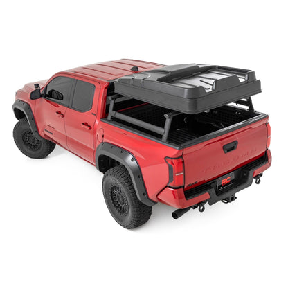 ROUGH COUNTRY Bed Rack | Half Rack | Aluminum | Toyota Tacoma 2WD/4WD (2024-2025) | 73119