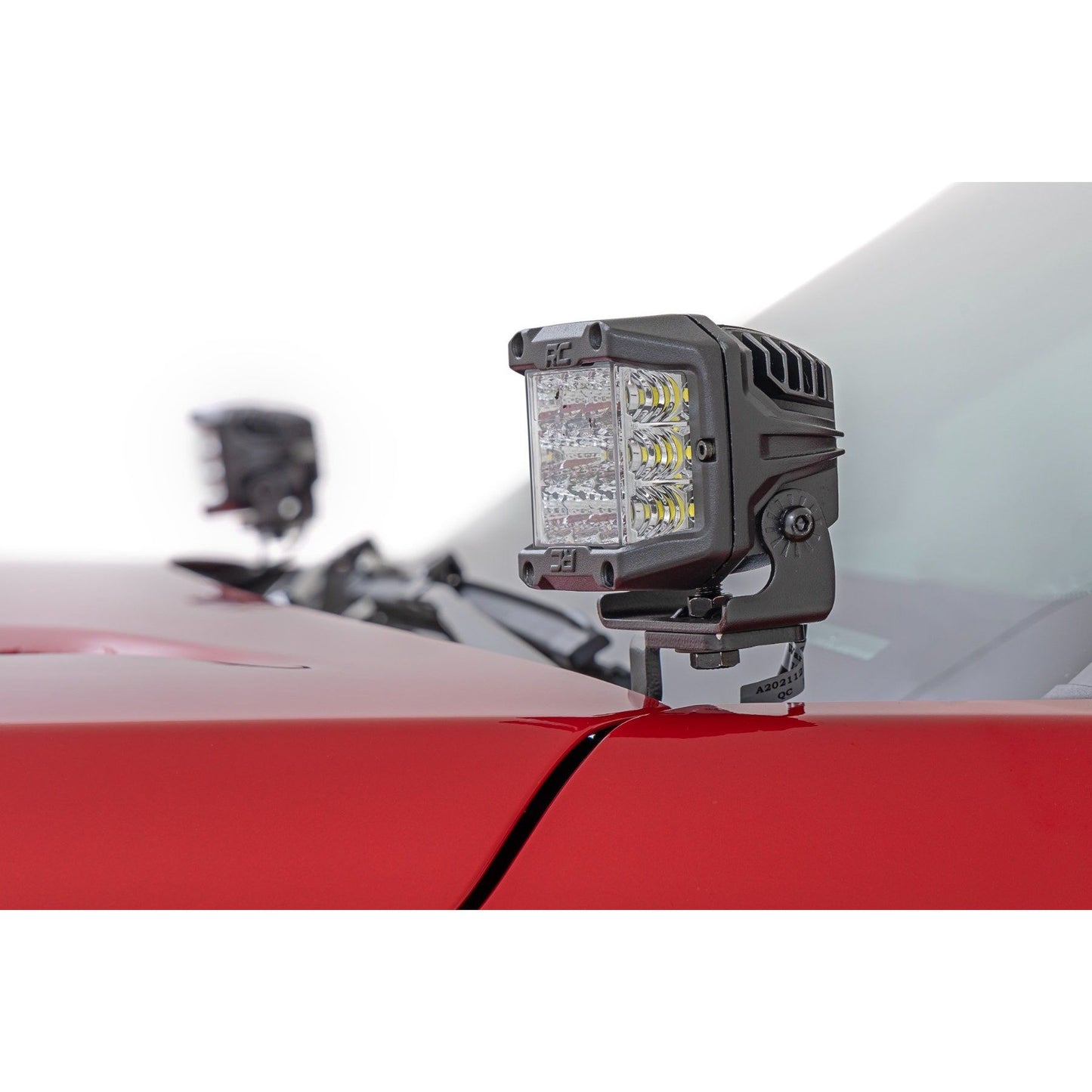 ROUGH COUNTRY LED Light Kit | Ditch Mount |  3" OSRAM | Wide | Toyota Tacoma 2WD/4WD (24-25) | 72105
