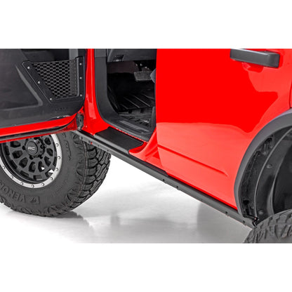 ROUGH COUNTRY Trail Cladding | Rocker Sill Plates | 4-Door | Ford Bronco 4WD (2021-2025) | TC13028