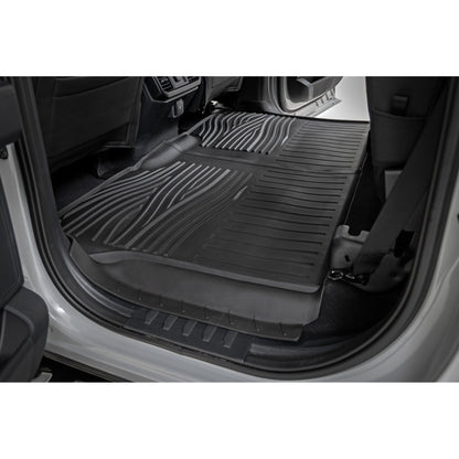 ROUGH COUNTRY Flex-Fit Floor Mats | FR & RR | Ford F-150 (15-25)/F-150 Lightning (22-25)/Raptor (17-25)  | FF-51512