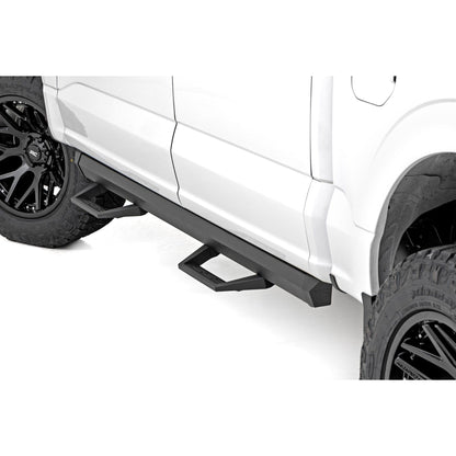 ROUGH COUNTRY SRL2 Adjustable Aluminum Steps | Ford Ranger 2WD/4WD (2019-2025) | 51131