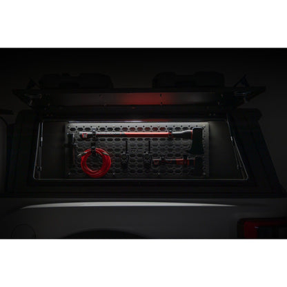 ROUGH COUNTRY Bed Cap Molle Panel Side Storage Bin | Drivers Side | 734004