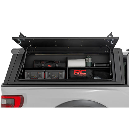 ROUGH COUNTRY Bed Cap Side Shelf Storage Bin | Passengers Side | 734005