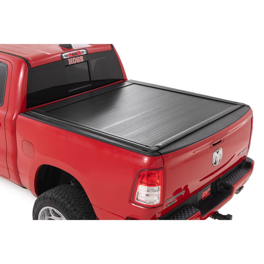 ROUGH COUNTRY Powered Retractable Bed Cover | 5'7" Bed | Ram 1500 (19-25)/1500 TRX (21-24) | 51307550