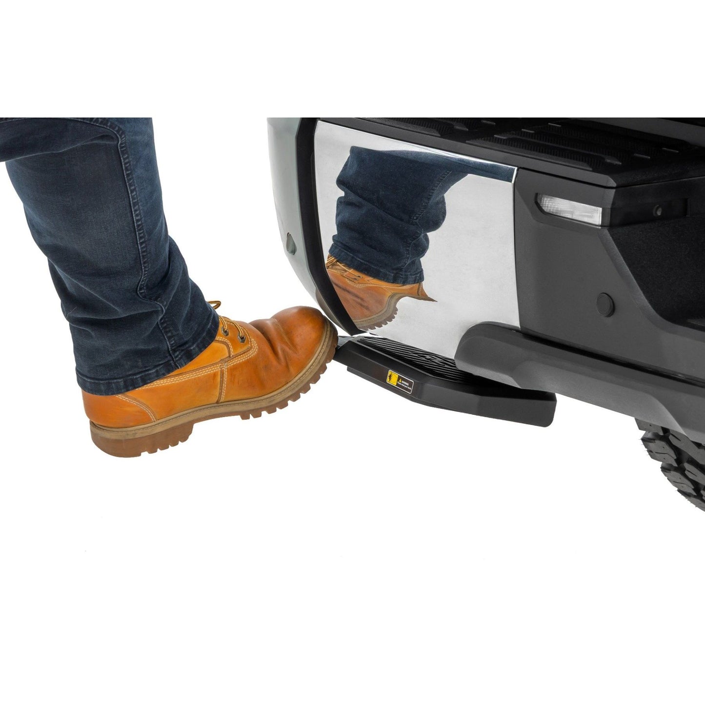 ROUGH COUNTRY Retractable Bed Step | Manual Pull | Toyota Tundra 2WD/4WD (2022-2025) | PW049817