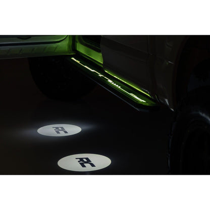 ROUGH COUNTRY Multi-Color LED Running Boards | Crew Cab | Ford F-150/Lightning/F-250/F-350/Raptor (15-25) | 55005
