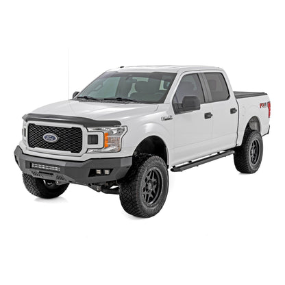 ROUGH COUNTRY Multi-Color LED Running Boards | Crew Cab | Ford F-150/Lightning/F-250/F-350/Raptor (15-25) | 55005