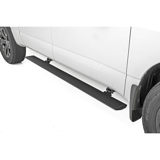 ROUGH COUNTRY Power Running Boards | Dual Electric Motor | Nissan Titan 2WD/4WD (2017-2024) | PSR055110