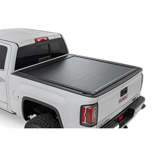 ROUGH COUNTRY Powered Retractable Bed Cover | 5'9" Bed | GM 1500 (14-18) / 2500 (14-19) | 51214550
