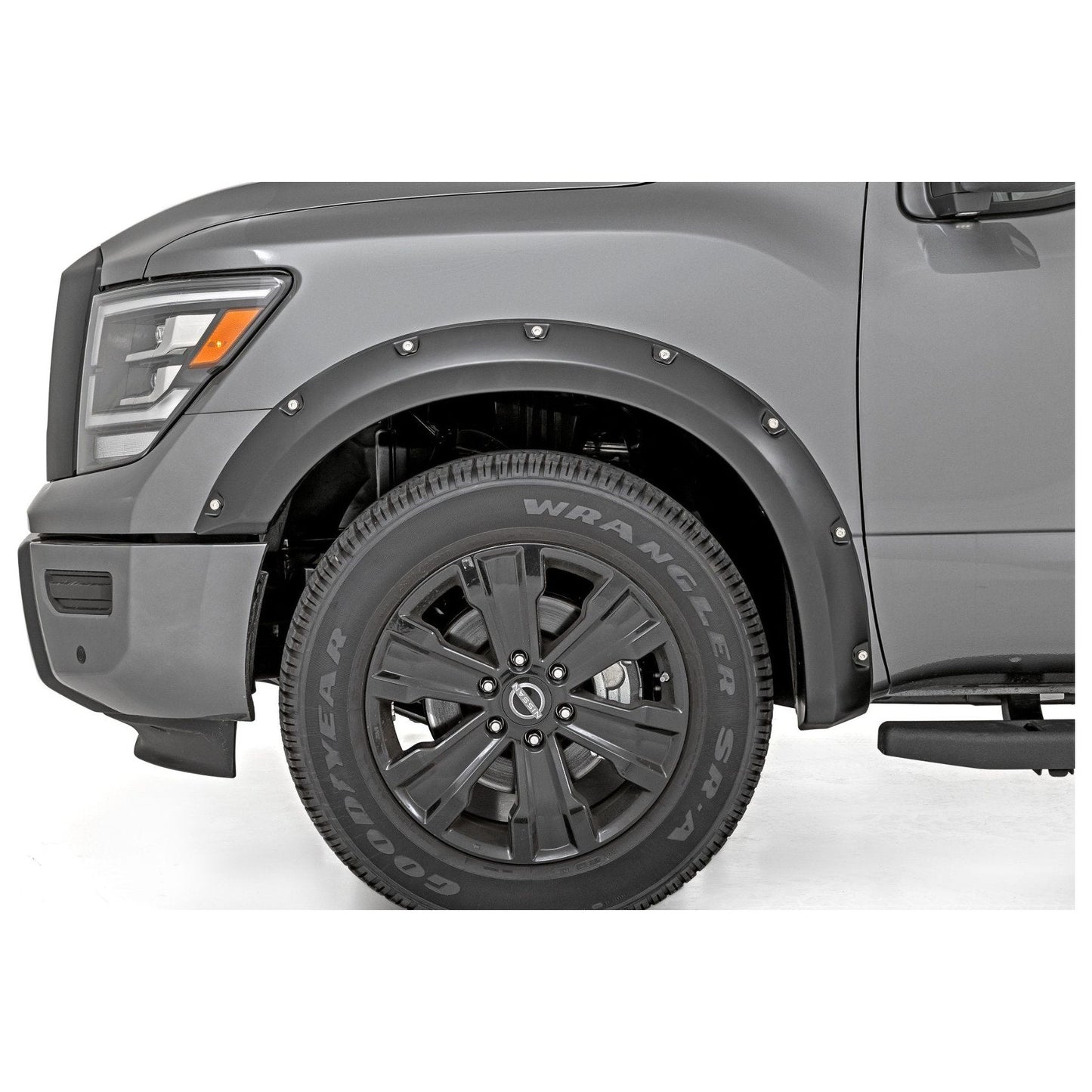 Rough Country Flat Black Pocket Fender Flares I F-N101705A
