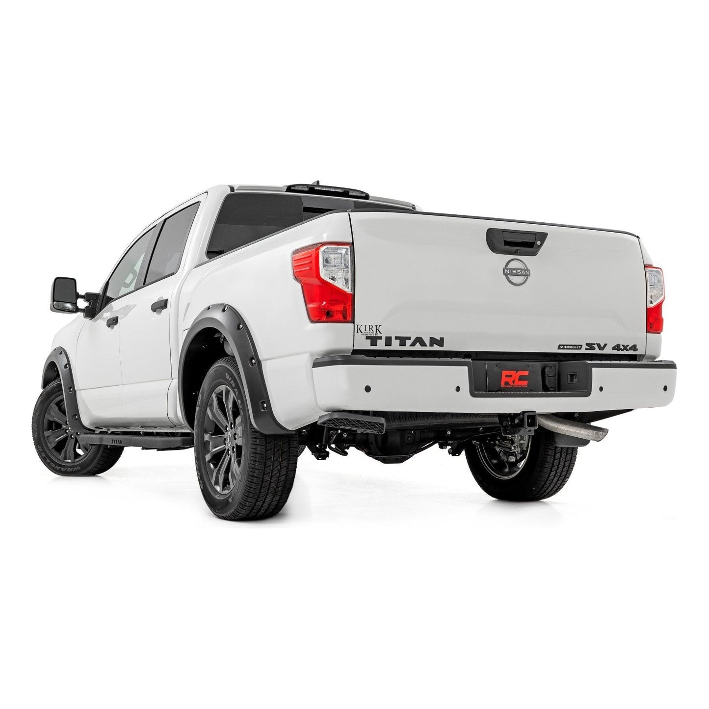 Rough Country Flat Black Pocket Fender Flares I F-N101705A