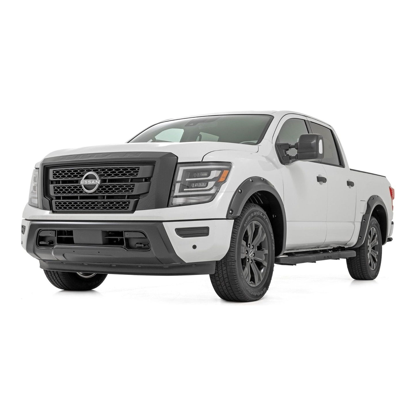 Rough Country Flat Black Pocket Fender Flares I F-N101705A