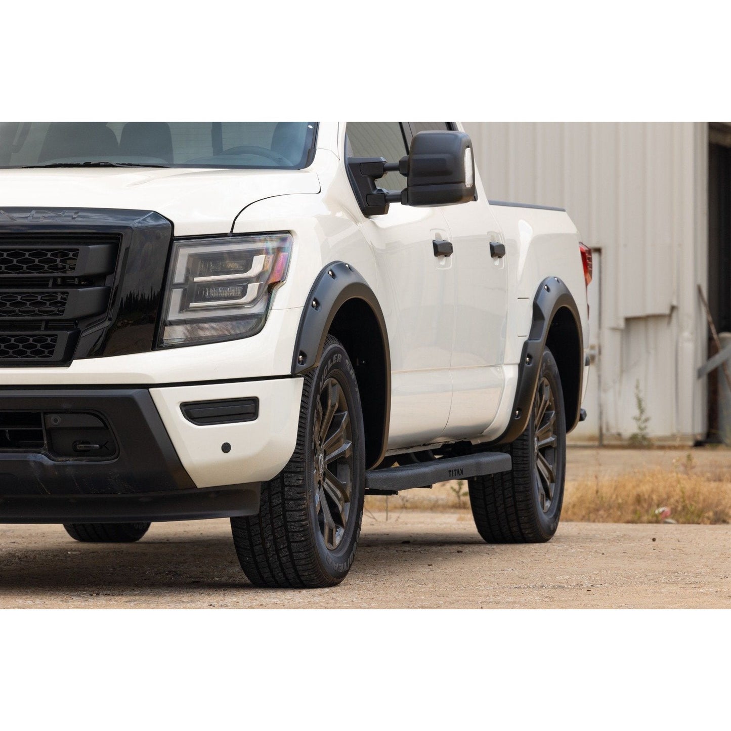 Rough Country Flat Black Pocket Fender Flares I F-N101705A