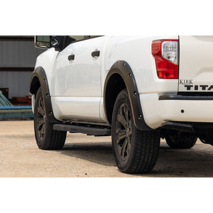 Rough Country Flat Black Pocket Fender Flares I F-N101705A