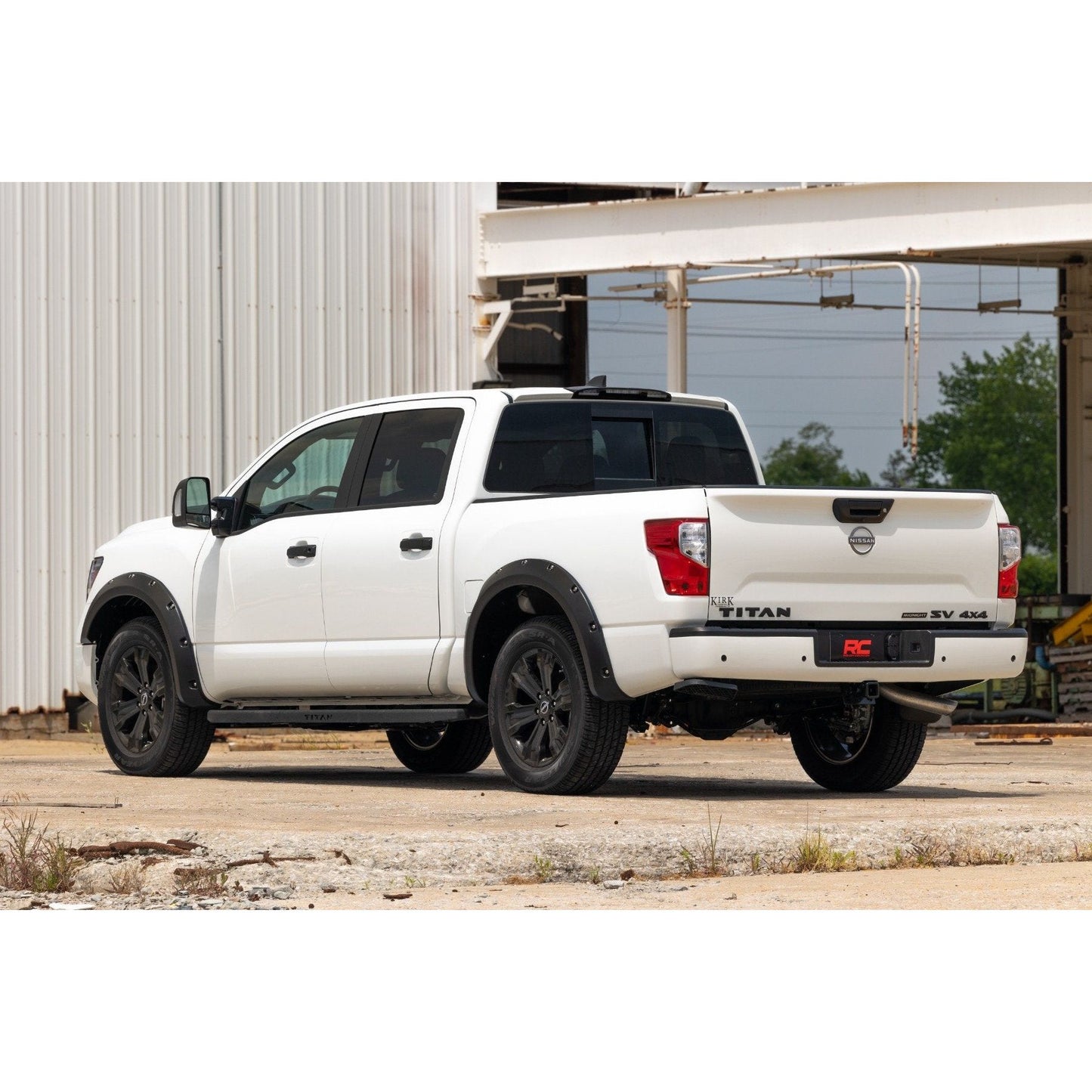 Rough Country Flat Black Pocket Fender Flares I F-N101705A
