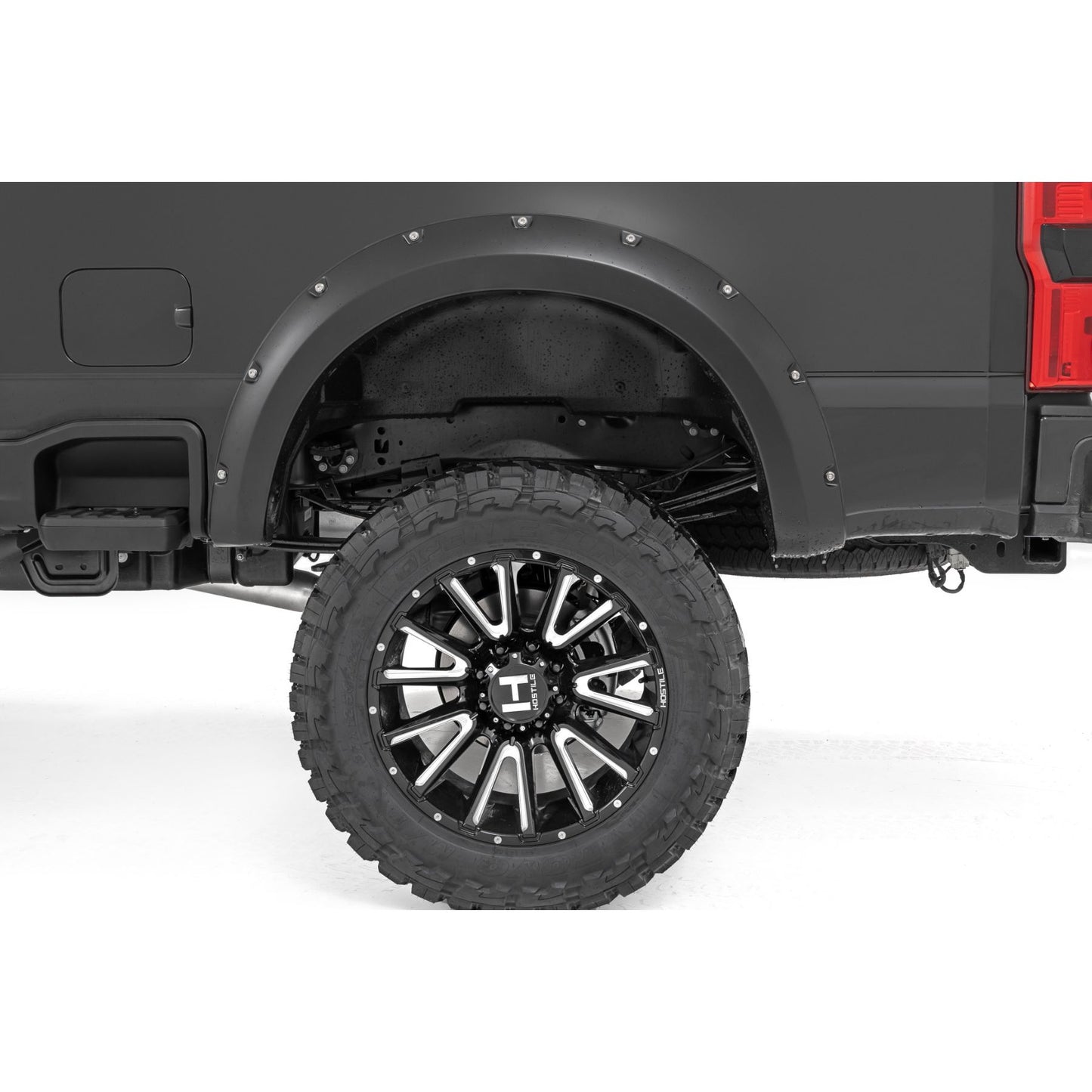 ROUGH COUNTRY Pocket Fender Flares | HX Antimatter Blue | Ford F-250/F-350 Super Duty (23-26) | F-F20231-HX