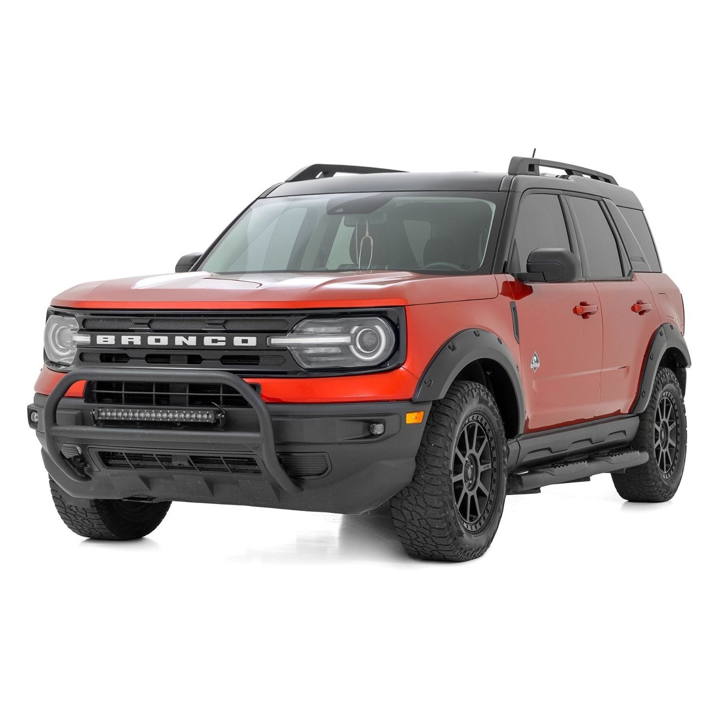 Rough Country Flat Black Pocket Fender Flares I F-F11612A