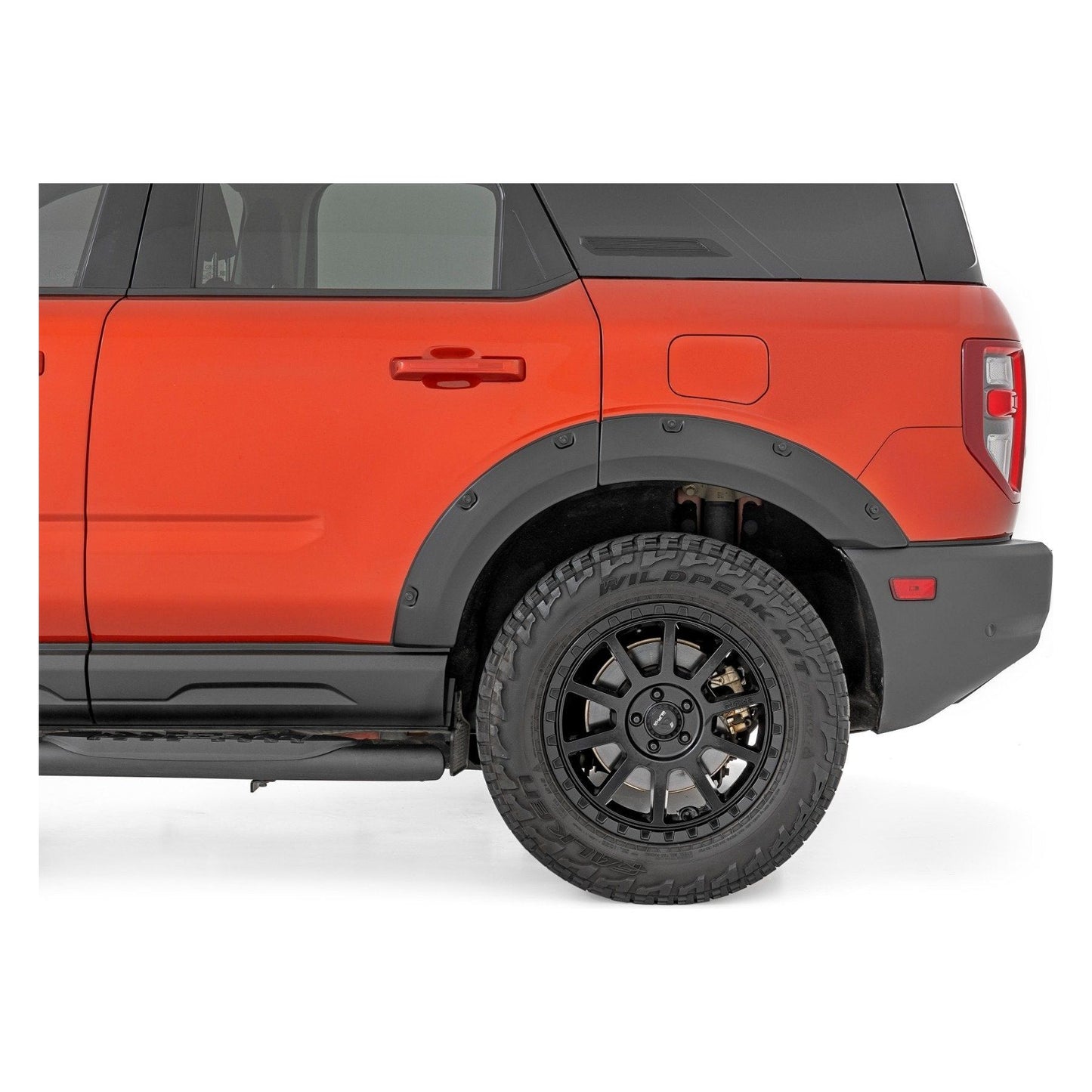 Rough Country Flat Black Pocket Fender Flares I F-F11612A
