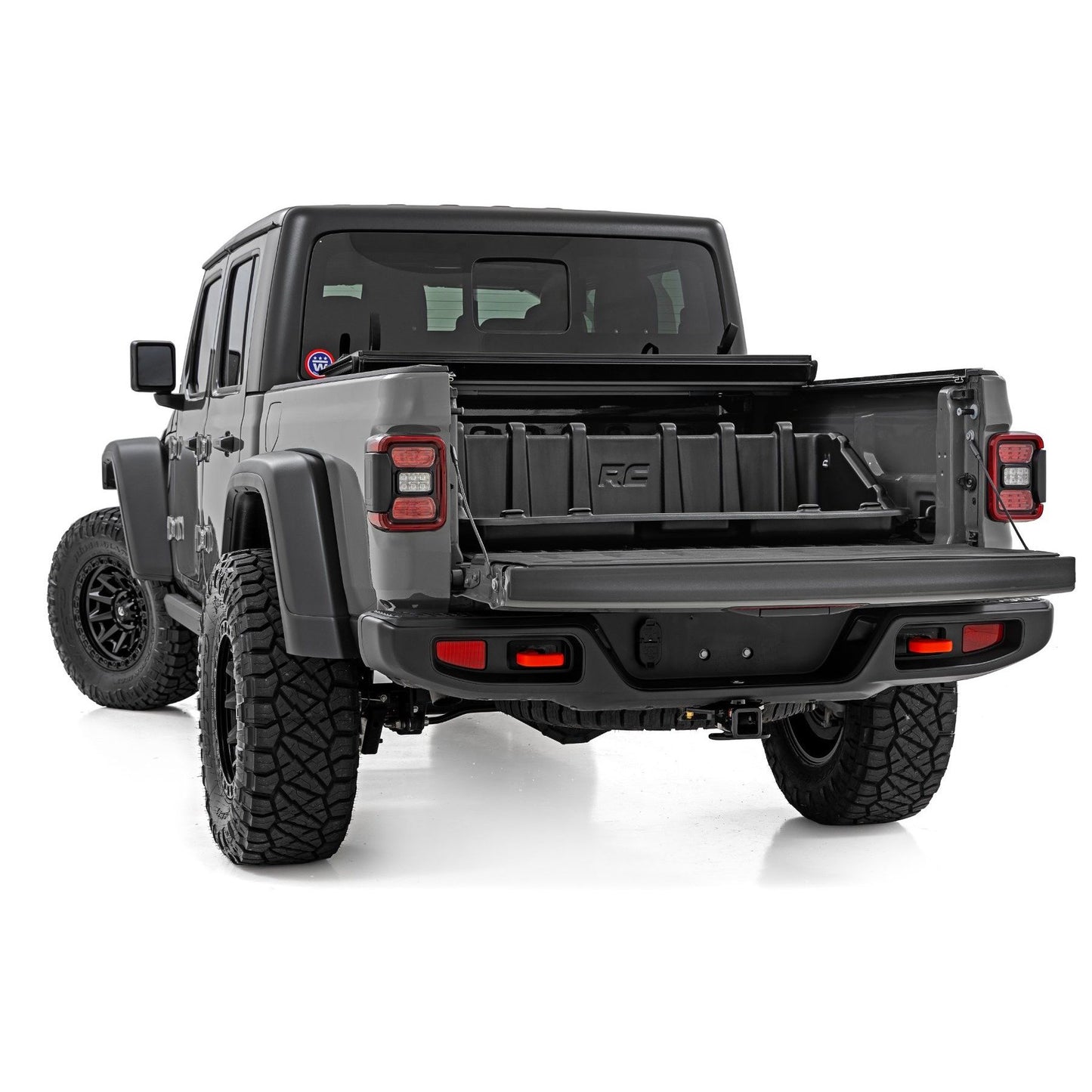 ROUGH COUNTRY Truck Bed Cargo Storage Box | Easy Access | Compact Truck 48" | 10206