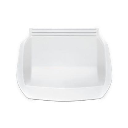ROUGH COUNTRY Hood Scoop | GAZ Summit White | Chevy Silverado 1500 2WD/4WD (2019-2026 & Classic) | HS10010-GAZ