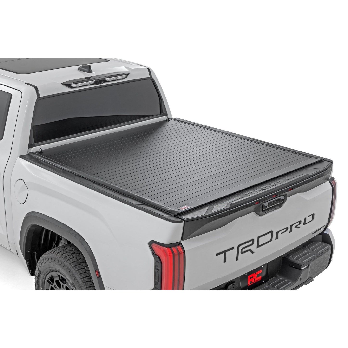 ROUGH COUNTRY Hard Roll Up Bed Cover | 5'7" Bed | Toyota Tundra 2WD/4WD (2022-2025) | 50514551