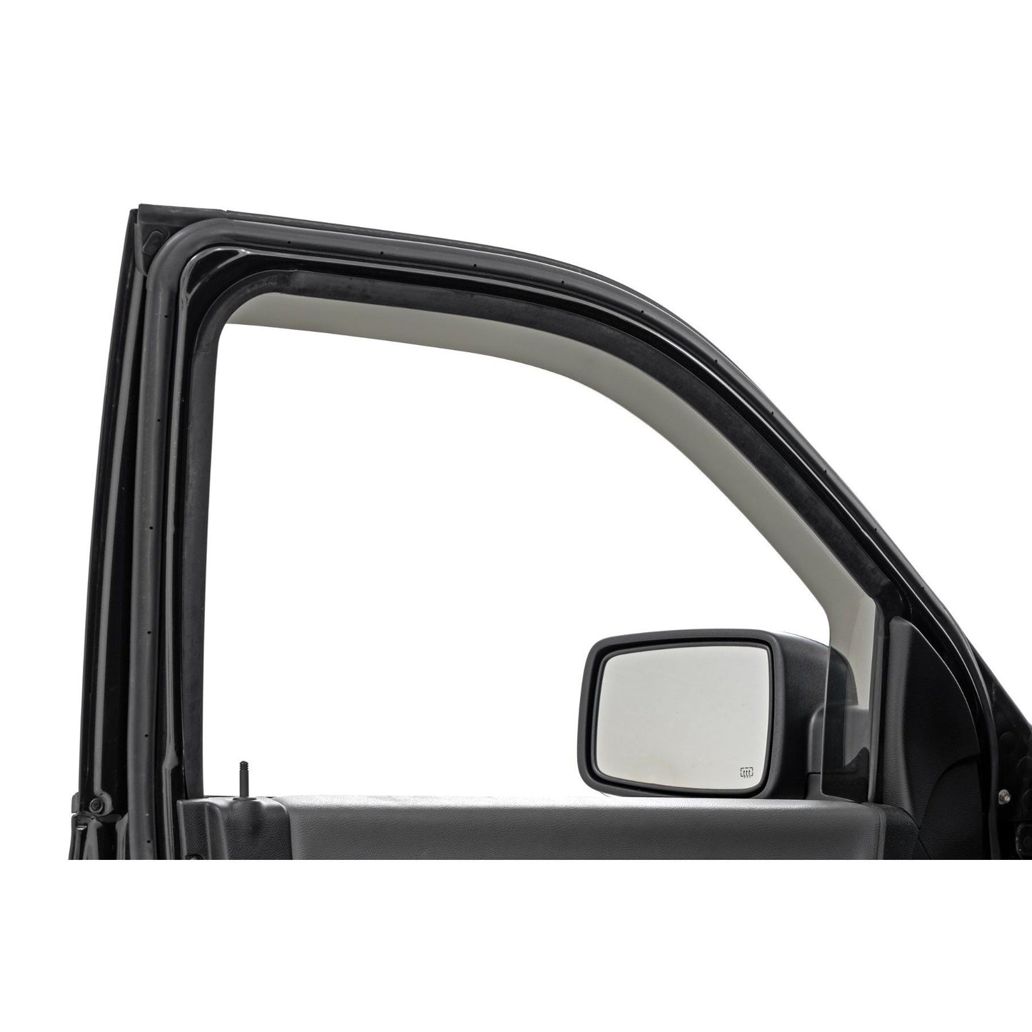 ROUGH COUNTRY Side Window Deflectors | In Channel Rain Guard | Ram 1500/2500/3500 (10-25 & Classic) | 840924