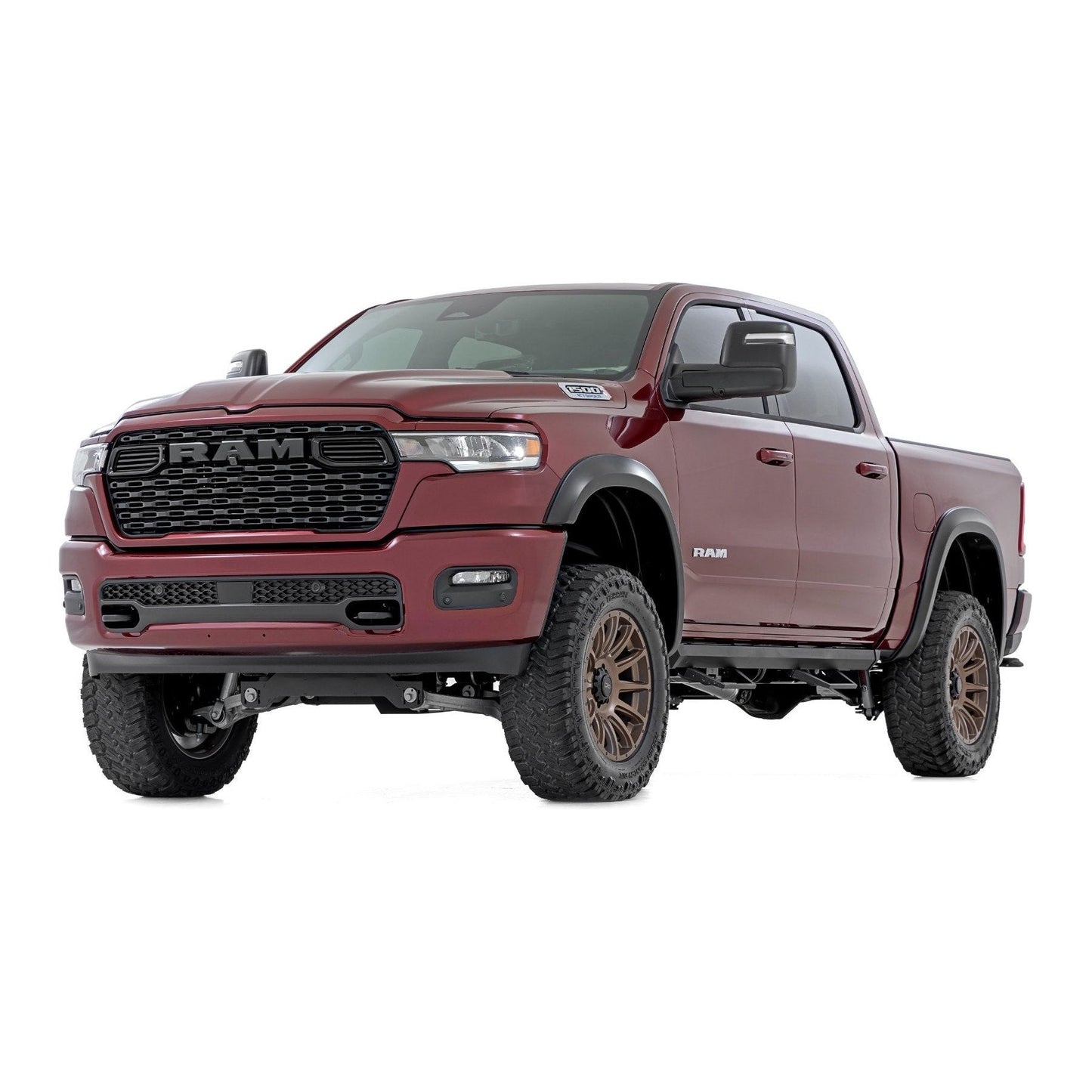 Rough Country Flat Black Fender Flares I S-D319205