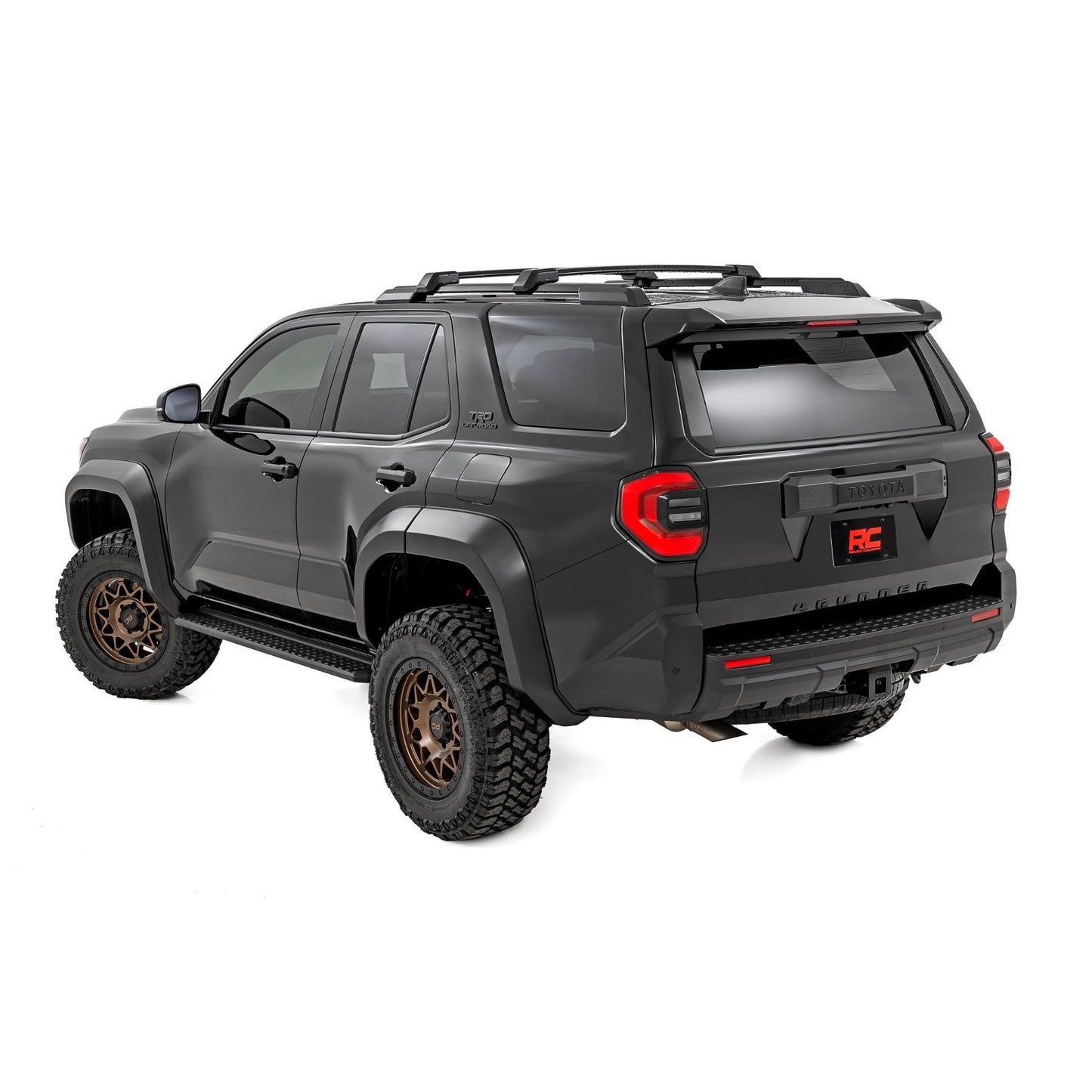 ROUGH COUNTRY Fender Flares | Sport | 202 Gloss Black | Toyota 4Runner 2WD/4WD (2025) | S-T12511-202