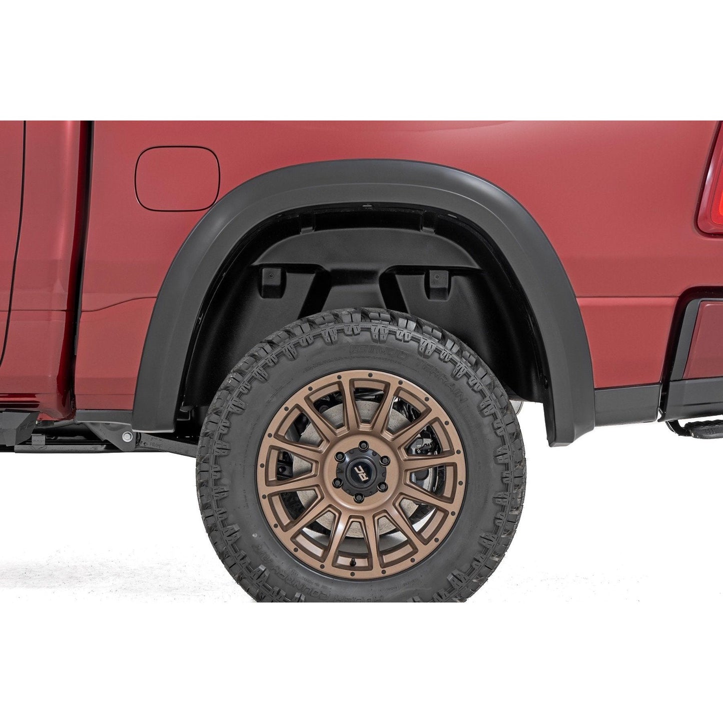 Rough Country Flat Black Fender Flares I S-D319205