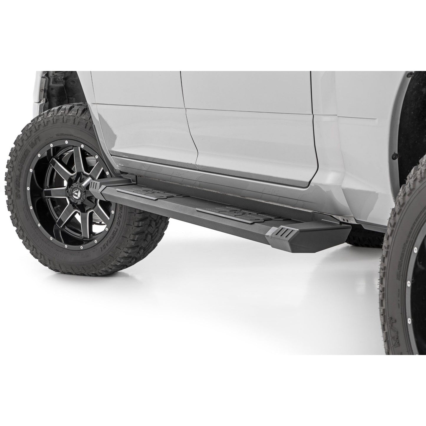 ROUGH COUNTRY HD2 Running Boards | Quad Cab | Ram 1500/2500/3500 2WD/4WD (2010-2025 & Classic) | SRB091777A