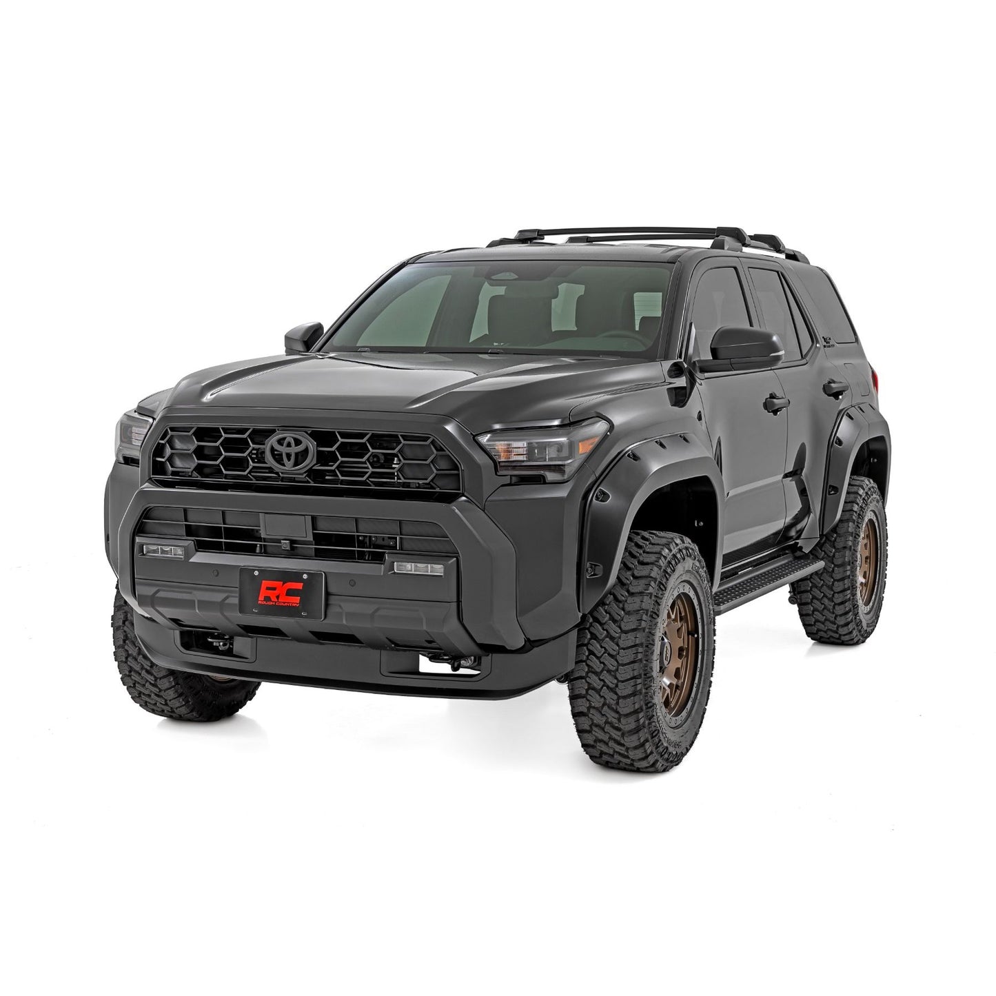 ROUGH COUNTRY Fender Flares | 3U5 Supersonic Red | Toyota 4Runner 2WD/4WD (2025) | F-T12511-3U5