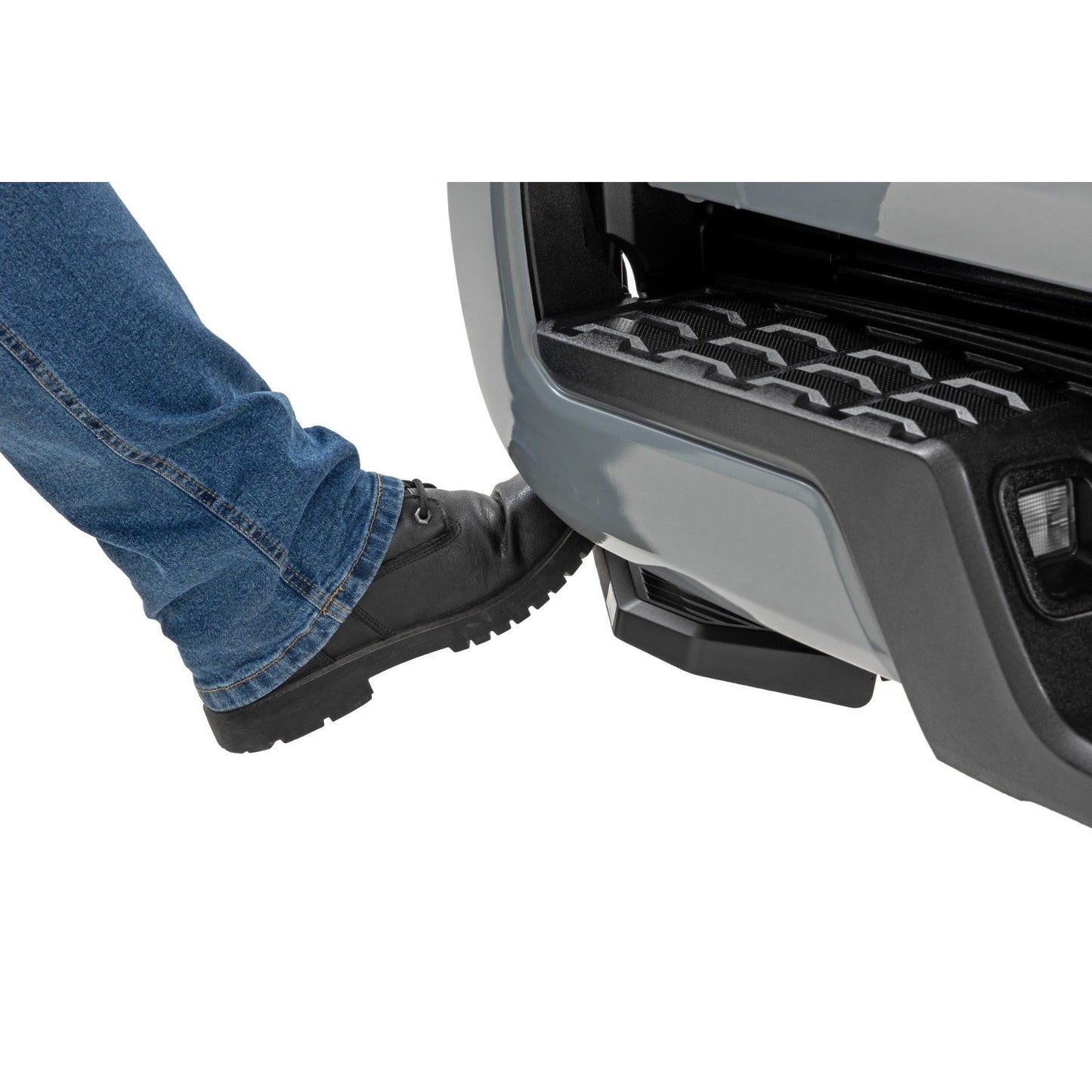 ROUGH COUNTRY Retractable Bed Step | Manual Pull | Toyota Tacoma 2WD/4WD (2016-2023) | PW049818