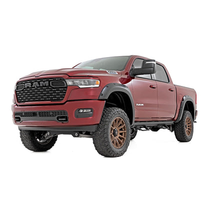 ROUGH COUNTRY Pocket Fender Flares | PSC Billet Silver | Ram 1500 2WD/4WD (2025) | F-D319205-PSC