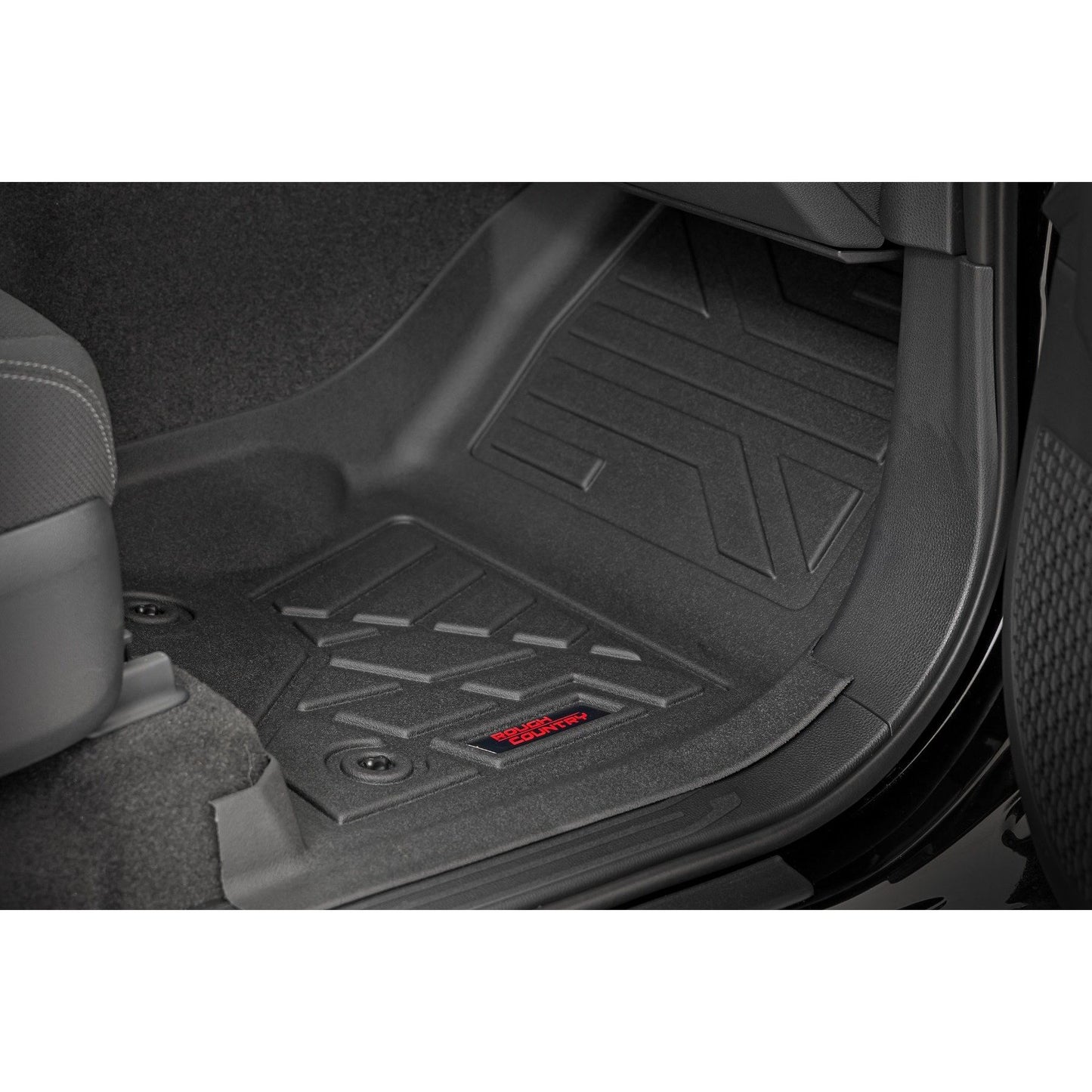 ROUGH COUNTRY Sure-Fit Floor Mats | Front | Toyota 4Runner 2WD/4WD (2025) | SM71323