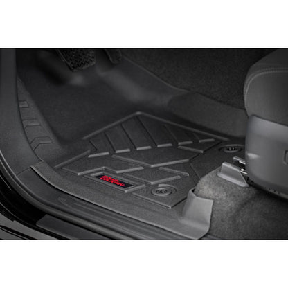 ROUGH COUNTRY Sure-Fit Floor Mats | Front & Rear | Toyota 4Runner 2WD/4WD (2025) | SM71324