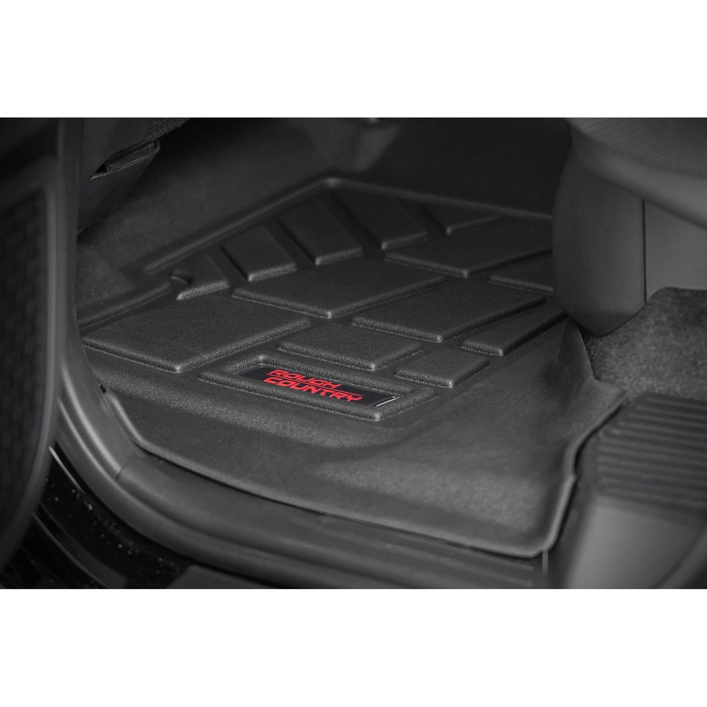 ROUGH COUNTRY Sure-Fit Floor Mats | Front & Rear | Toyota 4Runner 2WD/4WD (2025) | SM71324