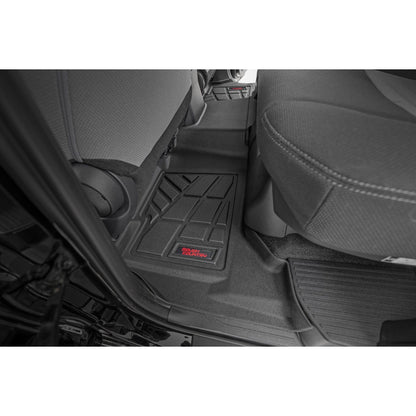 ROUGH COUNTRY Sure-Fit Floor Mats | Front & Rear & Cargo Mat | Toyota 4Runner (2025) | SM71325