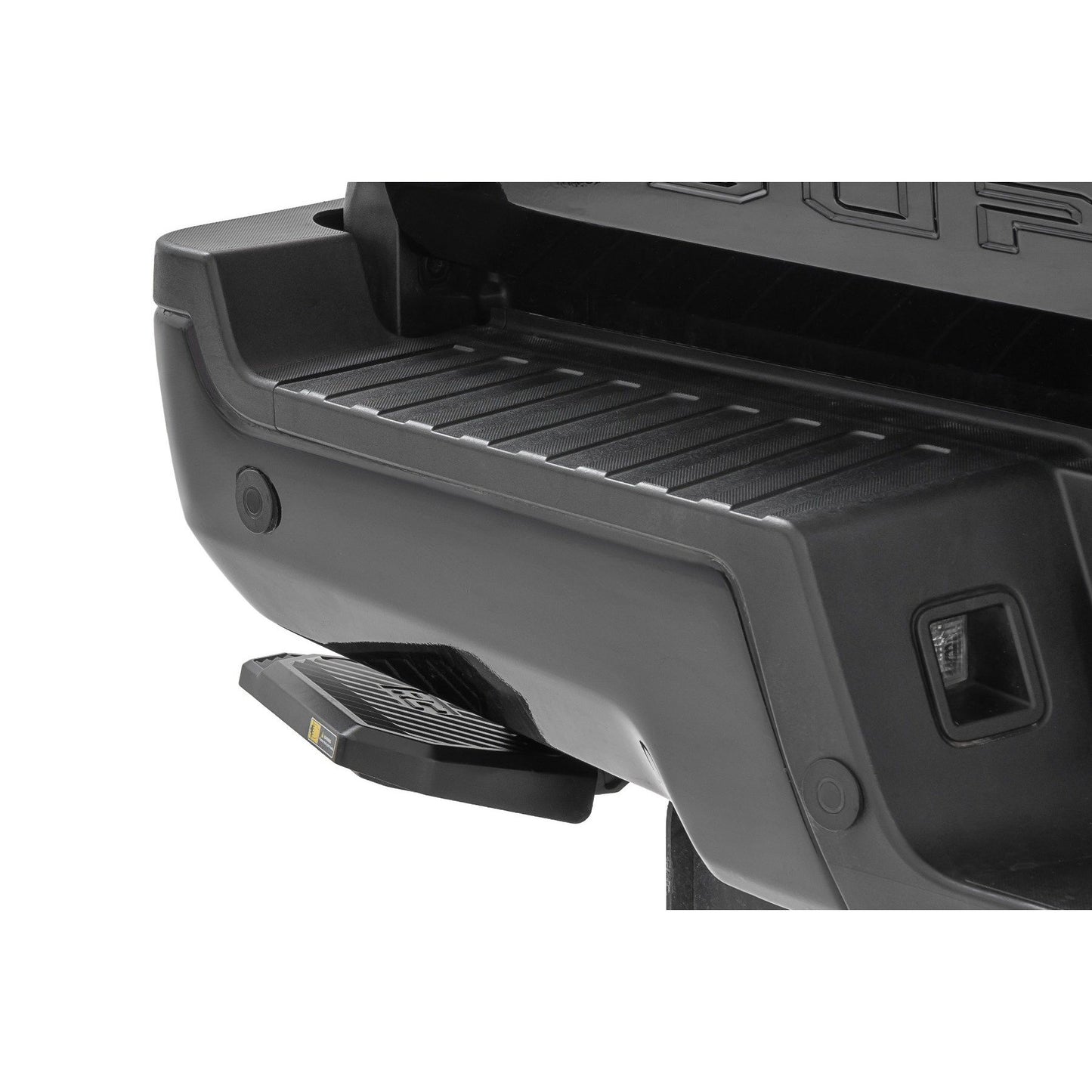 ROUGH COUNTRY Retractable Bed Step | Manual Pull | Ford F-250/F-350 Super Duty (17-22) | PW049815