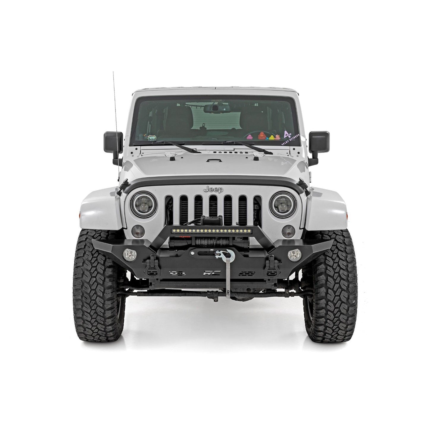 ROUGH COUNTRY Trail Cladding | Hood Protector | Jeep Wrangler JK/Wrangler Unlimited  (07-18) | TC105200