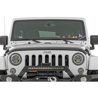 ROUGH COUNTRY Trail Cladding | Hood Protector | Jeep Wrangler JK/Wrangler Unlimited  (07-18) | TC105200