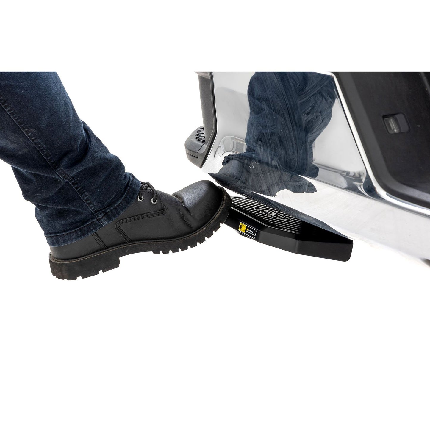 ROUGH COUNTRY Retractable Bed Step | Manual Pull | Chevy/GMC 2500HD/3500HD (20-25) | PW049802