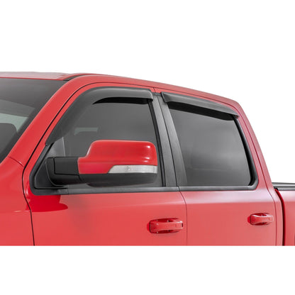ROUGH COUNTRY Side Window Deflectors | Tape On Rain Guard | Ram 1500 (19-25)/1500 TRX (21-24) | 941924