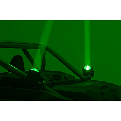 ROUGH COUNTRY Laser Whip Light Kit | RGBW | 2400 Lumens | Pair | 78880
