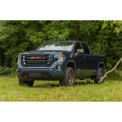 ROUGH COUNTRY 3.5 Inch Lift Kit | Mono Leaf Rear | N3 Struts | GMC Sierra 1500 2WD/4WD (2019-2025 & Classic) | 28831RED