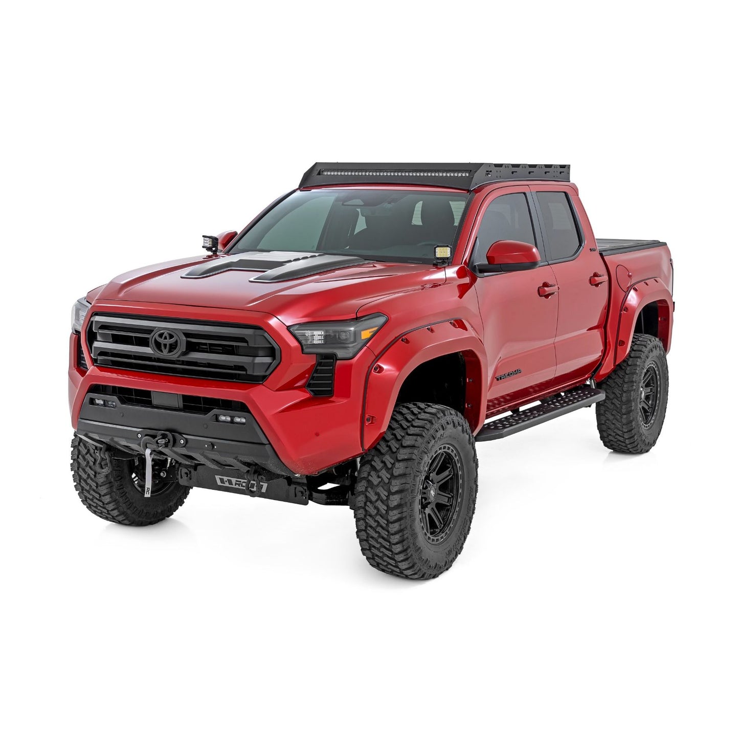 ROUGH COUNTRY Hood Scoop | 8W7 Blue Crush | Toyota 4Runner (2025)/Tacoma (24-25)  | HS80010-8W7