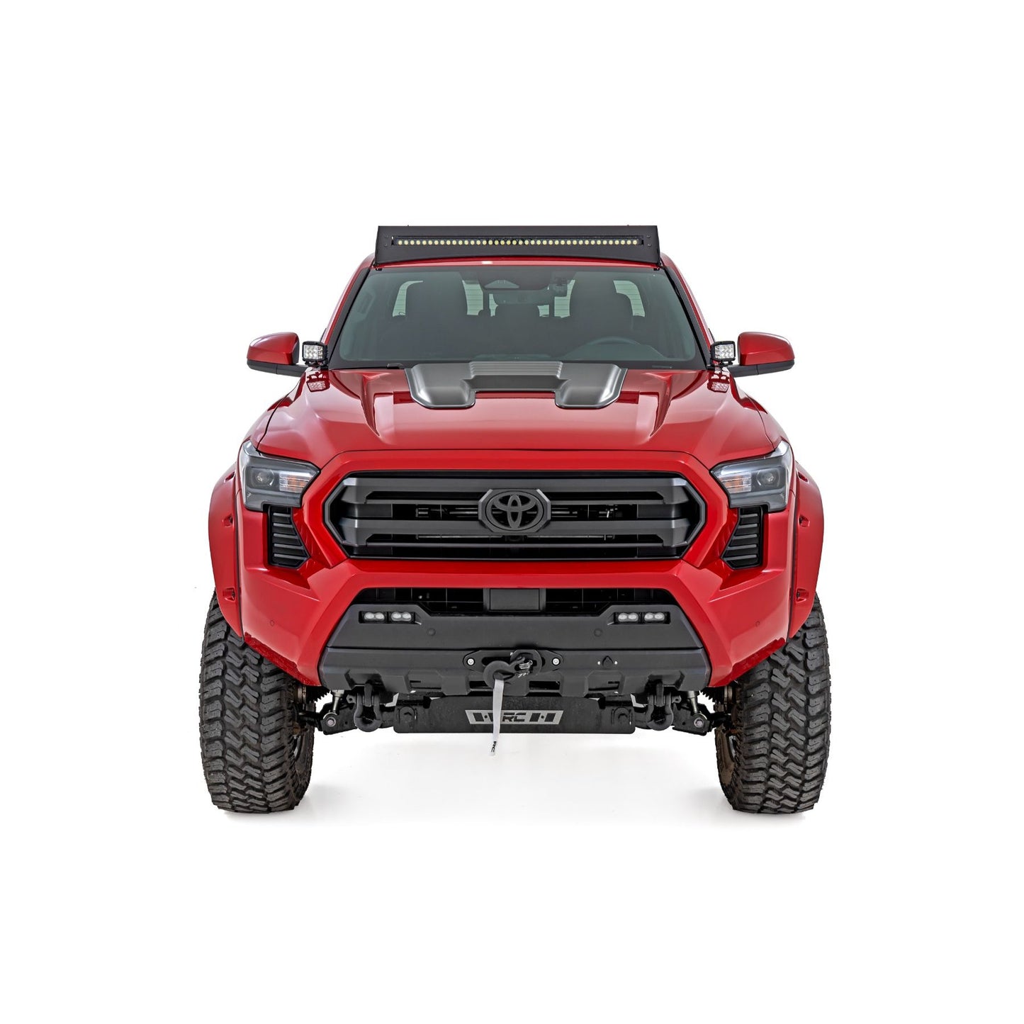 ROUGH COUNTRY Hood Scoop | 8W7 Blue Crush | Toyota 4Runner (2025)/Tacoma (24-25)  | HS80010-8W7