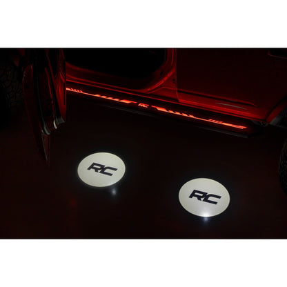 ROUGH COUNTRY Multi-Color LED Running Boards | 4-Door | Ford Bronco 4WD (2021-2025) | 55008