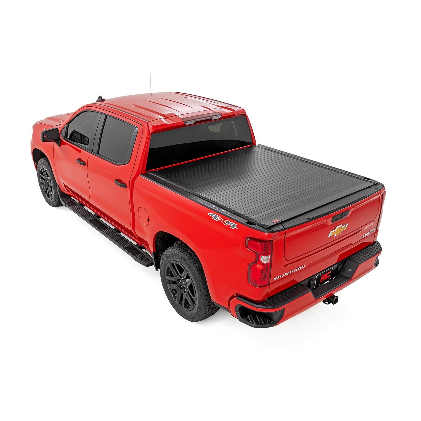 ROUGH COUNTRY Hard Roll Up Bed Cover | 6'7" Bed | Chevy/GMC Sierra 1500 (19-26)/Silverado 1500 (19-26)  | 50210650