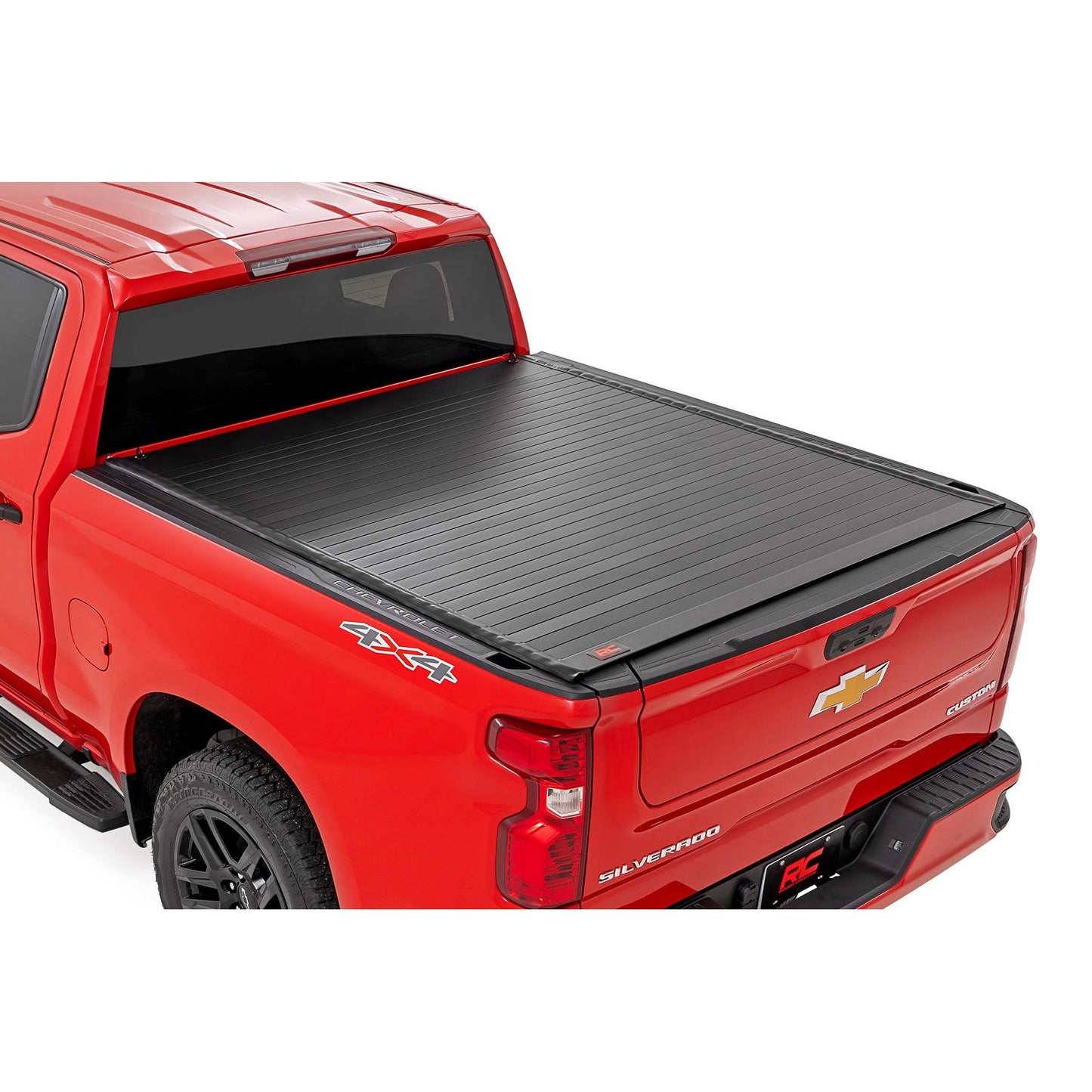 ROUGH COUNTRY Hard Roll Up Bed Cover | 6'7" Bed | Chevy/GMC Sierra 1500 (19-26)/Silverado 1500 (19-26)  | 50210650